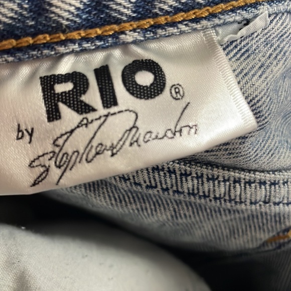 RIO by Stephen Mardon Vintage Acid Wash Skinny Jeans size 3 - Picture 6 of 9